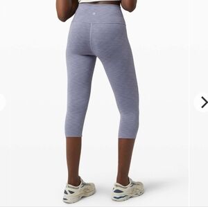 Lululemon Wunder Train Crop 21" sz4